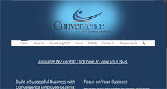 Desktop Screenshot of convergenceemployeeleasing.com